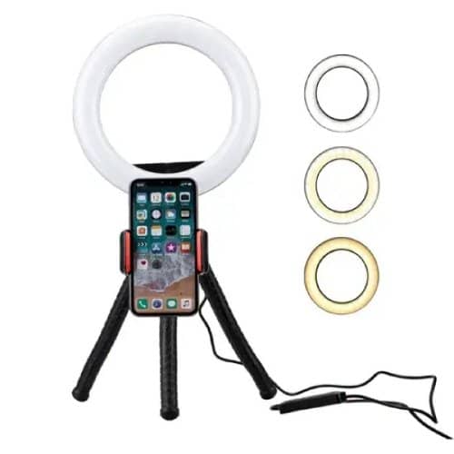 Fotopro Vlogging Ring Light Kit