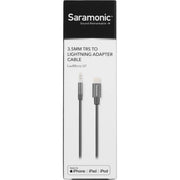 Saramonic LavMicro U1A Omnidirectional Lavalier Microphone with Lightning Connector for iOS Devices (6.5' Cable)