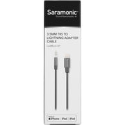 Saramonic LavMicro U1B Omnidirectional Lavalier Microphone with Lightning Connector for iOS Devices (19.6' Cable)