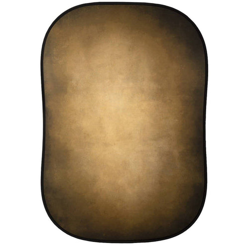 Lastolite Vintage Reversible Collapsible Background (5x7', Tobacco/Olive)