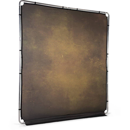 Lastolite EzyFrame Vintage Backround Cover 6.5 x 7.5' (Olive)