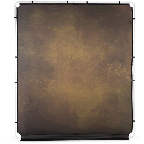 Lastolite EzyFrame Vintage Backround Cover 6.5 x 7.5' (Olive)