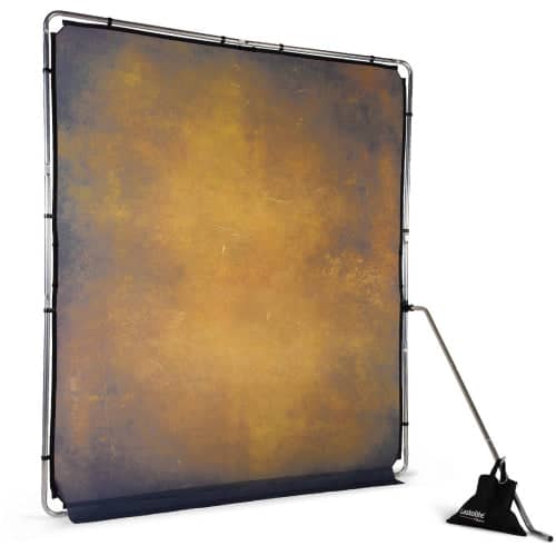 Lastolite EzyFrame Vintage Backround Kit 6.5 x 7.5' (Tobacco)