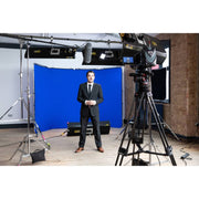 Lastolite Panoramic Background Kit (13', Chroma Key Blue)