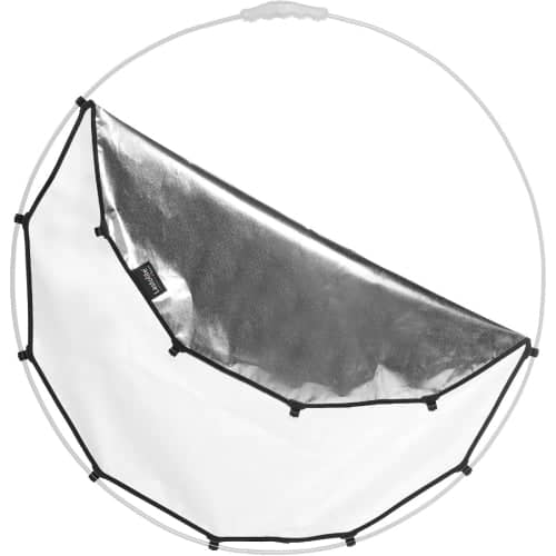 Lastolite Halo Compact Reflector Silver/White Fabric (32
