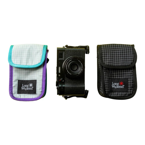 Long Weekend - Camera Pouch - Creme-Multi