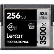 Lexar Professional Silver 256GB CFast 2.0 525MB/s Memory Card
