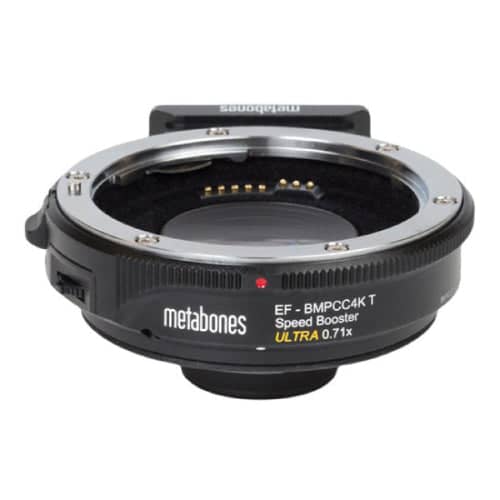 Metabones T Speed Booster ULTRA 0.71x Adapter for Canon EF Lens to BMPCC 4K Camera