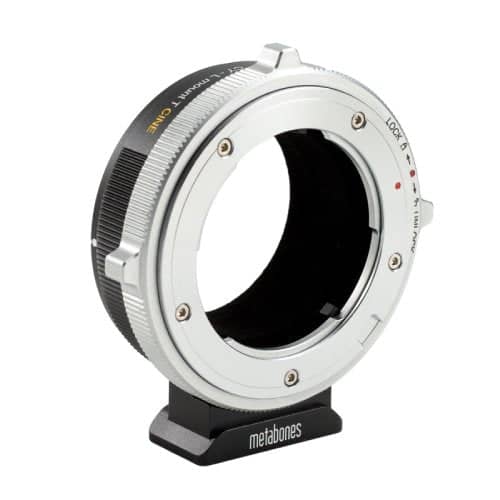 Metabones Contax Yashica to L-mount T Cine Adapter (Black Matt)