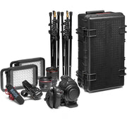 Manfrotto Pro Light Reloader Tough-55 High Lid Carry-On Camera Rollerbag (Black)