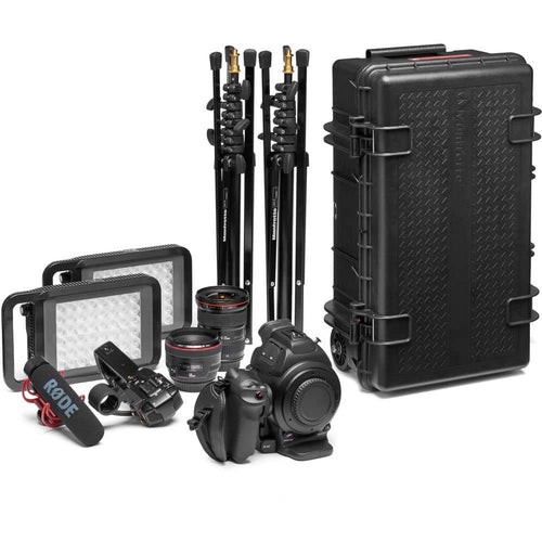 Manfrotto Pro Light Reloader Tough-55 High Lid Carry-On Camera Rollerbag (Black)
