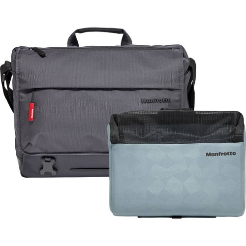 Manfrotto Manhattan Speedy-10 Camera Messenger Bag (Gray)