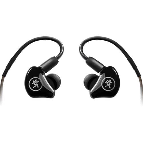 Mackie MP-120 BTA Single Dynamic Driver Professional In-Ear Monitors with Bluetooth Adapter