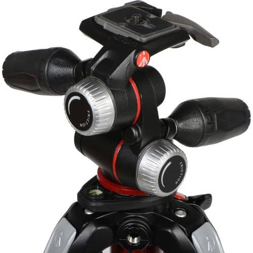 Manfrotto MK190XPRO4-3W 190 Aluminium 4-Section Tripod with Head