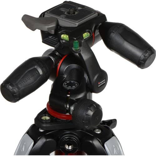 Manfrotto MK190XPRO4-3W 190 Aluminium 4-Section Tripod with Head