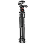 Manfrotto MK290DUA3-3W Dual Aluminium Tripod Kit with 90¬∞column and 3W head