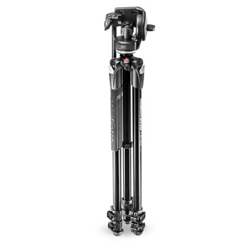 Manfrotto MK290XTA3-2W Aluminium 3-Section Kit with Fluid Head & Tripod Bag