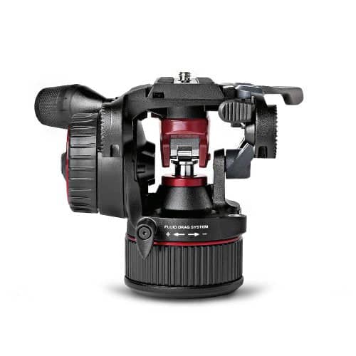 Manfrotto Nitrotech N8 Video Fluid Head - 8kg Continuous Counterbalance