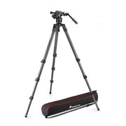 Manfrotto Nitrotech 608 version Video Tripod Kit (4 Sec - Carbon Fibre)