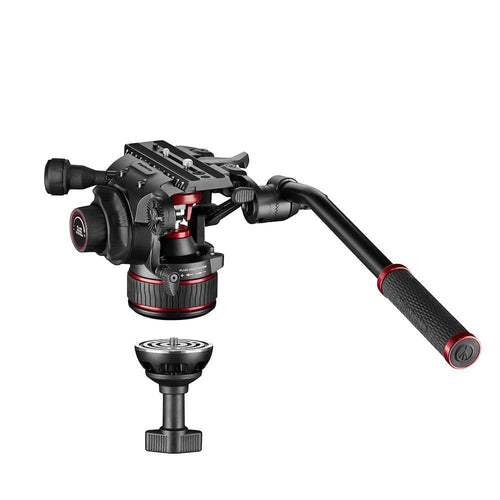 Manfrotto Kit Video Carbon Fibre Single Fast and 608 Tripod