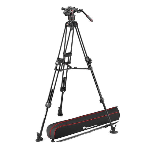 Manfrotto Kit Video Aluminium Fast Twin and 608 Tripod