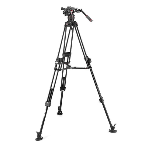 Manfrotto Kit Video Aluminium Fast Twin and 608 Tripod