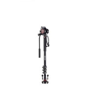 Manfrotto MVMXPRO500 XPRO 4 Section Video Monopod with Fluid Head & FLUIDTECH base