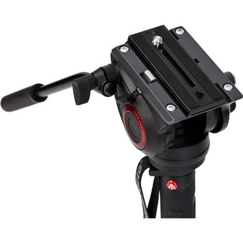 Manfrotto MVMXPRO500 XPRO 4 Section Video Monopod with Fluid Head & FLUIDTECH base