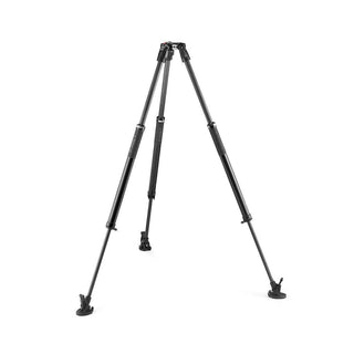 Manfrotto Tripod Vid 635 Fast Single CF fast twisting lock 75mm bowl 28.5-155cm 20Kg Payload