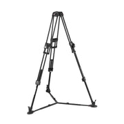 Manfrotto Tripod Vid 645 TwinLegFast Alu 100mm bowl and 75mm adp 25kg Payload incl mid spreader