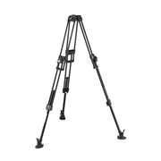 Manfrotto Tripod Vid 645 TwinLegFast Alu 100mm bowl and 75mm adp 25kg Payload incl mid spreader