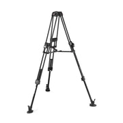 Manfrotto Tripod Vid 645 TwinLegFast Alu 100mm bowl and 75mm adp 25kg Payload incl mid spreader