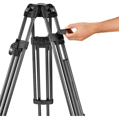 Manfrotto Tripod Vid 645 TwinLegFast CF