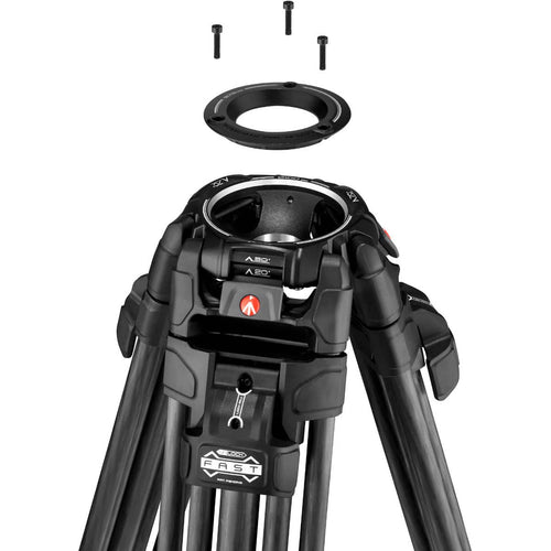 Manfrotto Tripod Vid 645 TwinLegFast CF