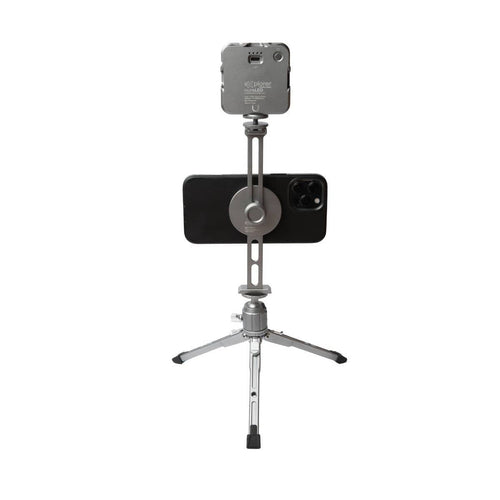 Explorer MX-KIT Magnetic Tripod Phone Mount for MagSafe¬Æ with Table Top Tripod and LED