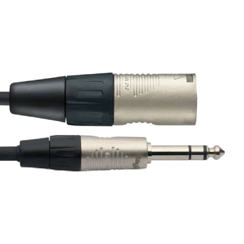 Stagg N Series Stereo Audio Cable - Male Jack to Female Jack - 3m/10ft