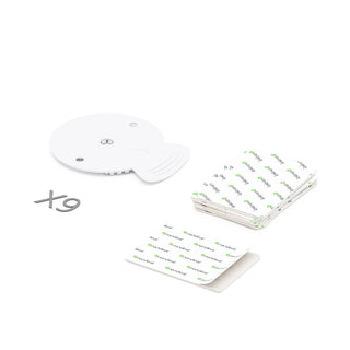 Nanoleaf Shapes Mounting Plate + Tape (9 Pack)