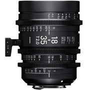 Sigma 18-35mm T2 Cine Lens for PL Mount