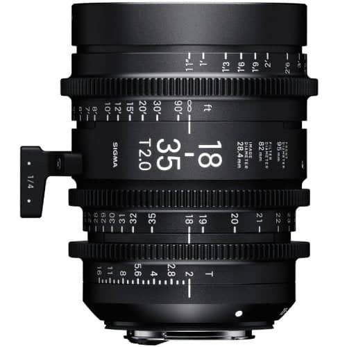 Sigma 18-35mm T2 Cine Lens for PL Mount