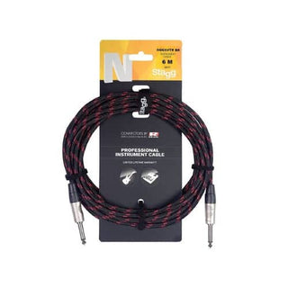 Stagg Instrument Cable Male Jack to Male Jack REAN - 6m/20ft