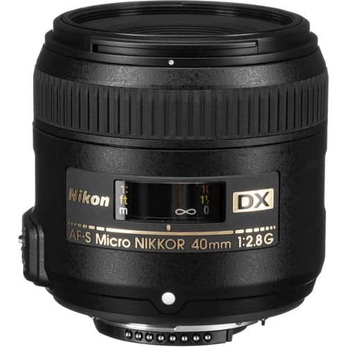 Nikon AF-S DX NIKKOR Micro 40mm f/2.8G Lens