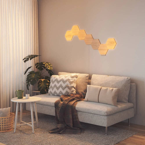 Nanoleaf Elements Wood Look Starter Kit (7 Pack)