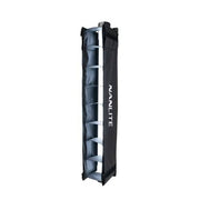 Nanlite Barndoor with Eggcrate Grid for the PavoTube II 15X
