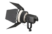 Nanlite Forza 500 Fresnel adaptor and Barn doors