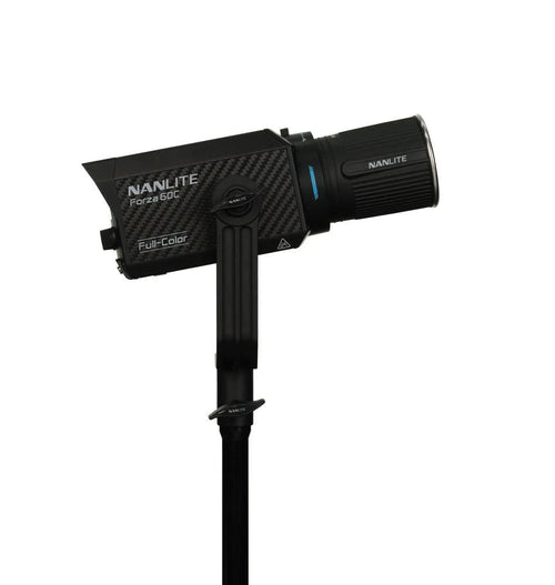 Nanlite Forza 60C RGBLAC LED Spotlight with Battery Handle and Bowens adaptor
