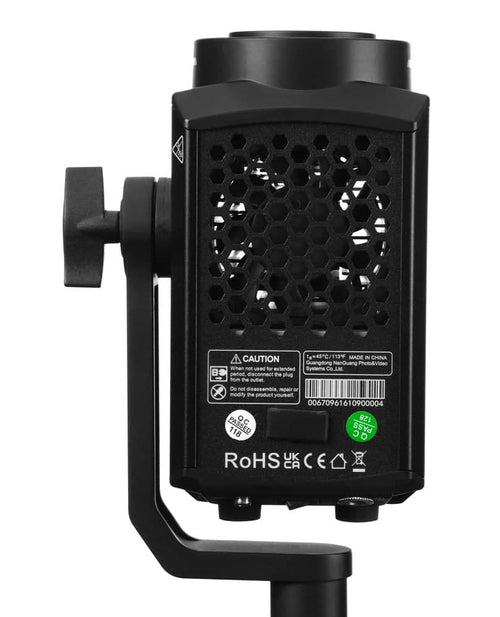 Nanlite Forza 60C RGBLAC LED Spotlight with Battery Handle and Bowens adaptor
