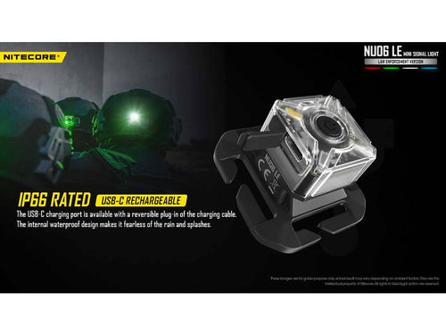 Nitecore NU06-LE Rechargeable LED Signal Light