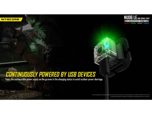 Nitecore NU06-LE Rechargeable LED Signal Light