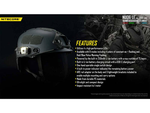 Nitecore NU06-LE Rechargeable LED Signal Light