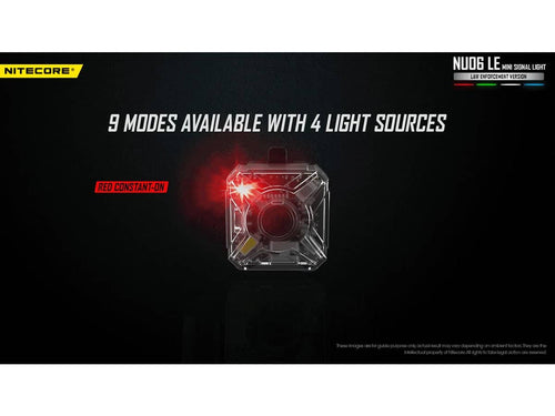 Nitecore NU06-LE Rechargeable LED Signal Light